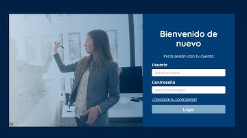 Login con HTML Y CSS desde cero