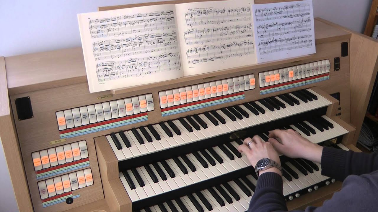 Felix Mendelssohn Bartholdy: Sonata c-Moll op. 65,2 - III Allegro maestoso e vivace