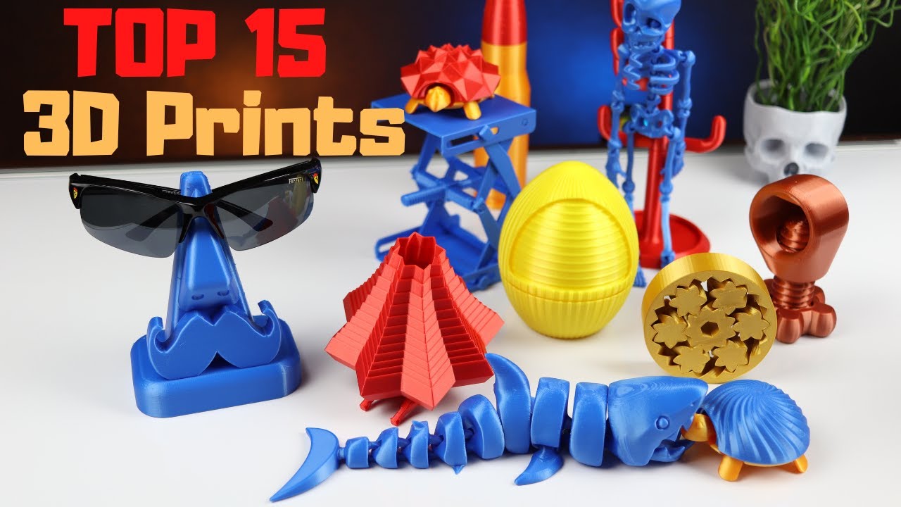 8 Cool 3D Print Models  Fun and Useful Gadgets – Learn 3D Sturr