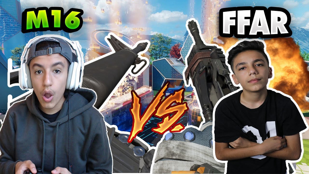 Black Ops 3 M16 vs FFAR! 1v1 Against My Brother!