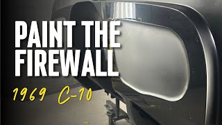 Custom Paint On the C10 Truck Firewall