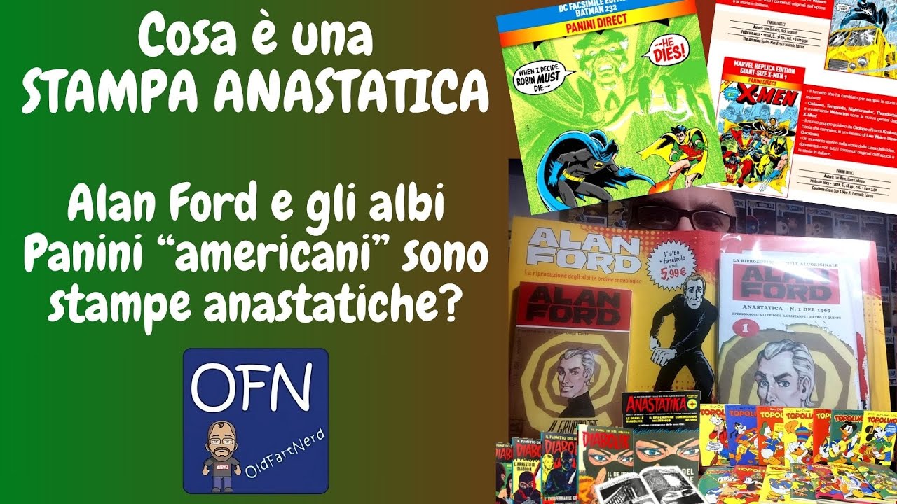 Stampe ANASTATICHE di fumetti: sì o no?