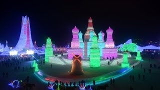 Behind the scenes at China's Harbin snow festival