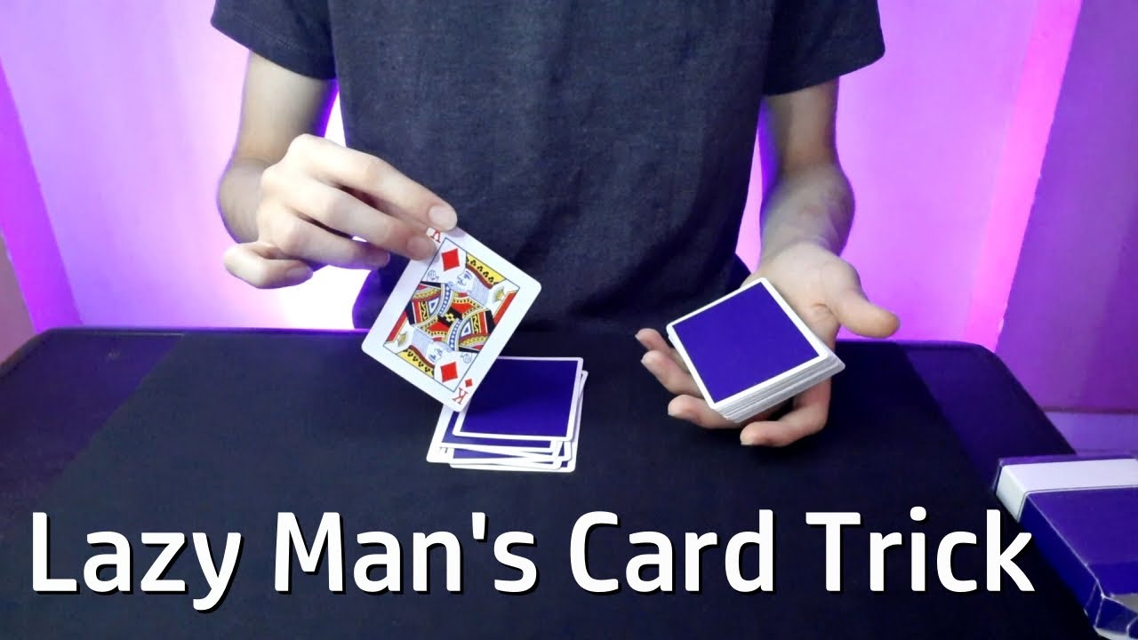 LAZY MAN S Card Trick Tutorial YouTube lazy-man-s-card-trick-tutorial-youtube