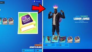 How To Complete All LEBRON JAMES CHALLENGES In Fortnite! (Lebron James Gold Style Quests)