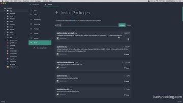 05 Atom Text Editor - Menambahkan Terminal  [Bahasa]