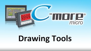 C-more Micro HMI Drawing Tools from AutomationDirect