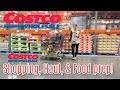 All Three, What?! New at Costco Shop With Me, Grocery Haul With Prices & Food Prep for Brunch!
