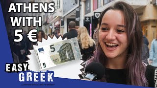 What Can You Buy in Athens with 5€? | Easy Greek 131