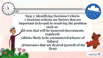 Chapter 7 Decision Making