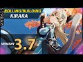 3.7 and Kirara are here! Rolling/Building Kirara.