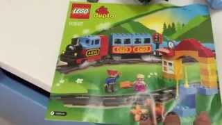Unboxing Lego Duplo 10507 My First Train Set