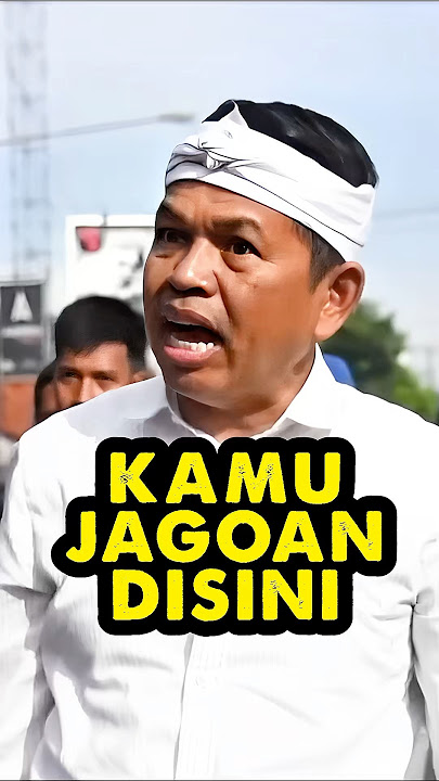 VIRAL!! DEBAT PANAS DEDI MULYADI DENGAN TUKANG PARKIR #dedimulyadi #kangdedimulyadi #kdm