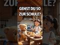Gehst du so zur Schule? #kinderwissen