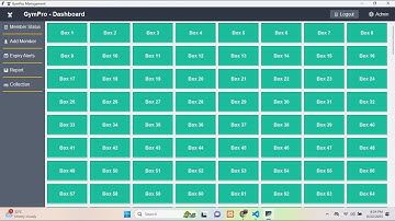 Gym Management System in Python Tkinter with MySQL| Full Project with Search, Receipt & Expiry Alert