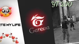 I Hate My Life  💔 || Free Fire Sad Video Status || YT 200 FF Local