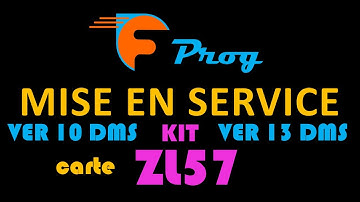 Comment programmer la ZL57 CAME sur VER PLUS ( VER10 et VER13 DMS )