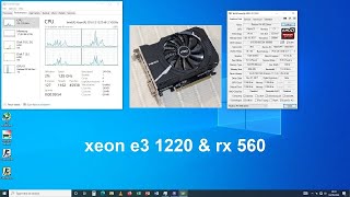 xeon e3 1220 or i5 2400 & rx 560 test 5 games