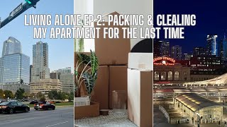 SAYING GOODBYE TO MY 8th APARTMENT | new apartment reveal + empty tour & packing up my life!! ep1