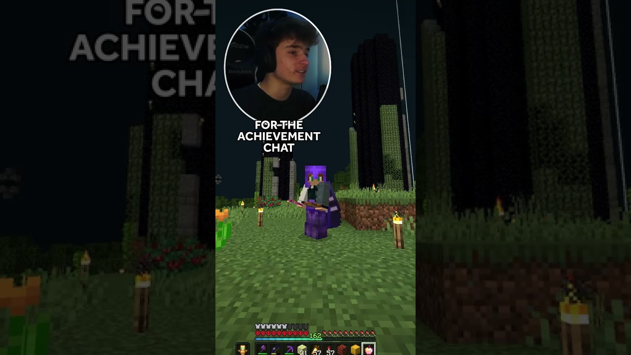 *FAIL* HARDEST ACHIEVEMENT IN MINECRAFT #shorts
