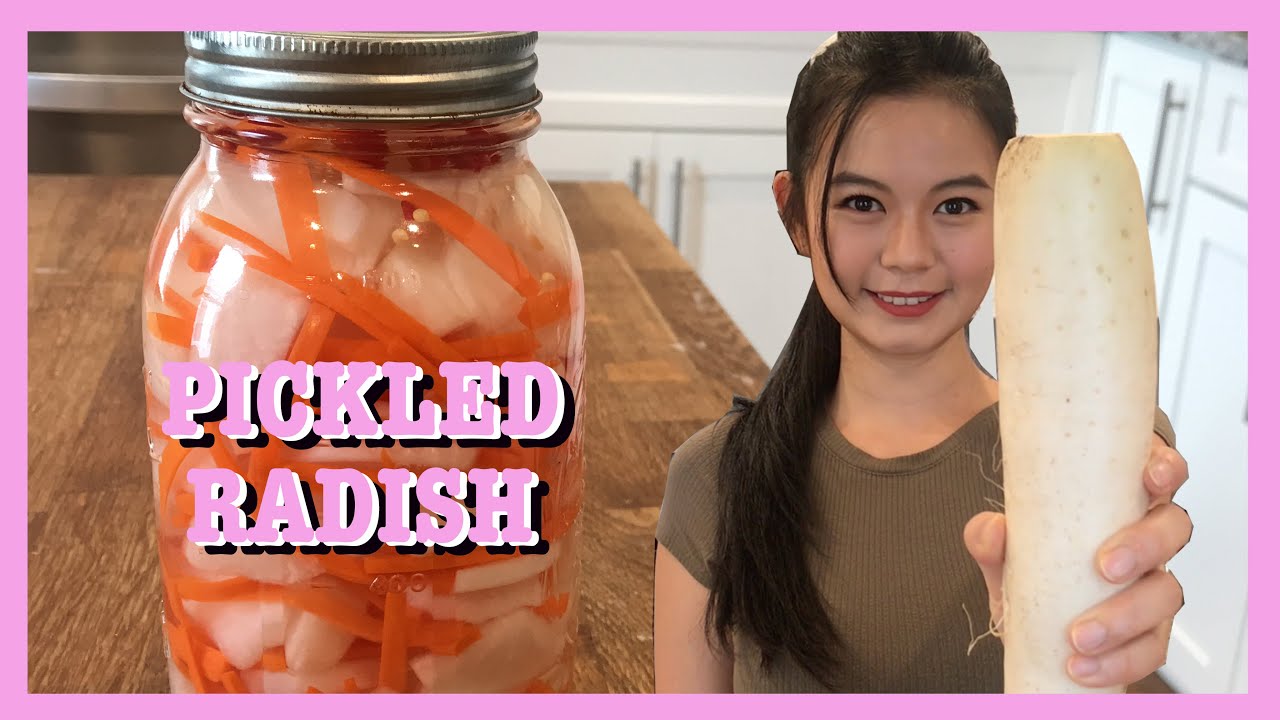 How to clean food jar (+Chinese PICKLED RADISH) YouTube