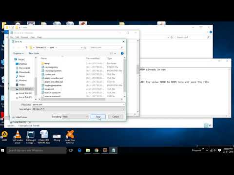 Java -Tomcat Server Error 8080
