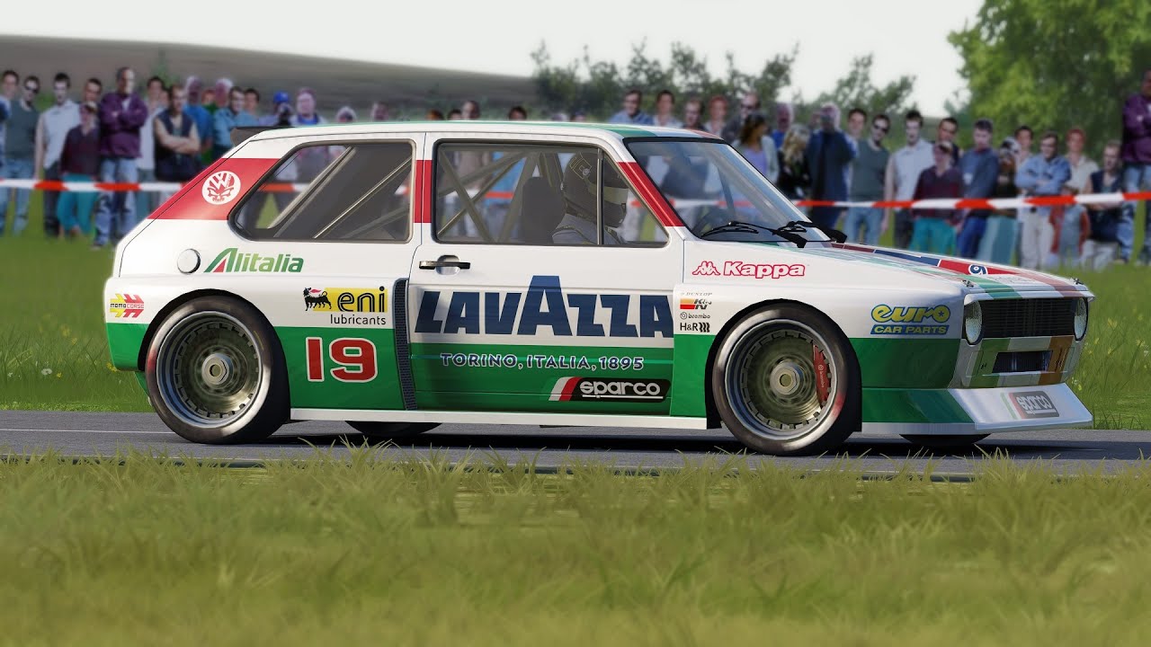Assetto Corsa - Volkswagen Golf MK1 Club Track - YouTube