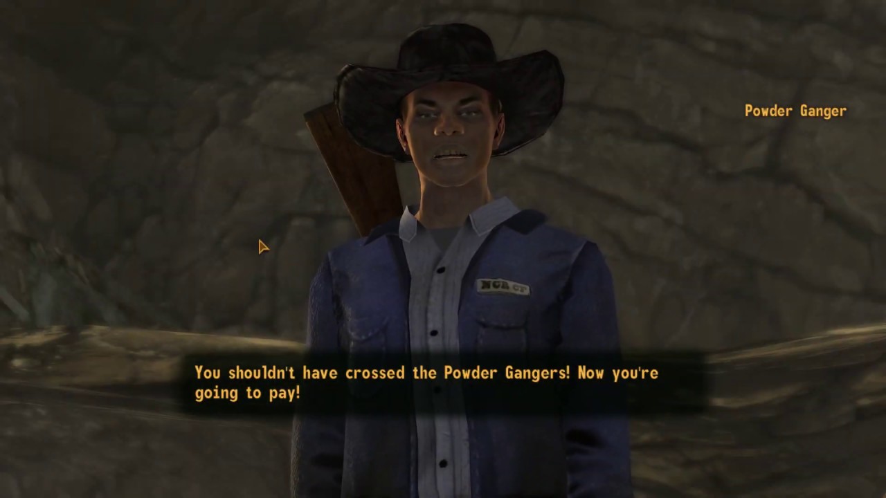 fallout new vegas powder gangers fallout new vegas powder gangers