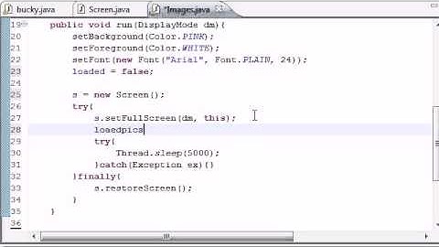 Java Game Development   7   Loading Images