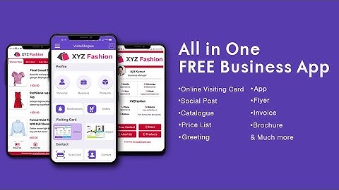 All in one FREE Business App by VistaShopee | How to Create a business app for free | Vista Shopee