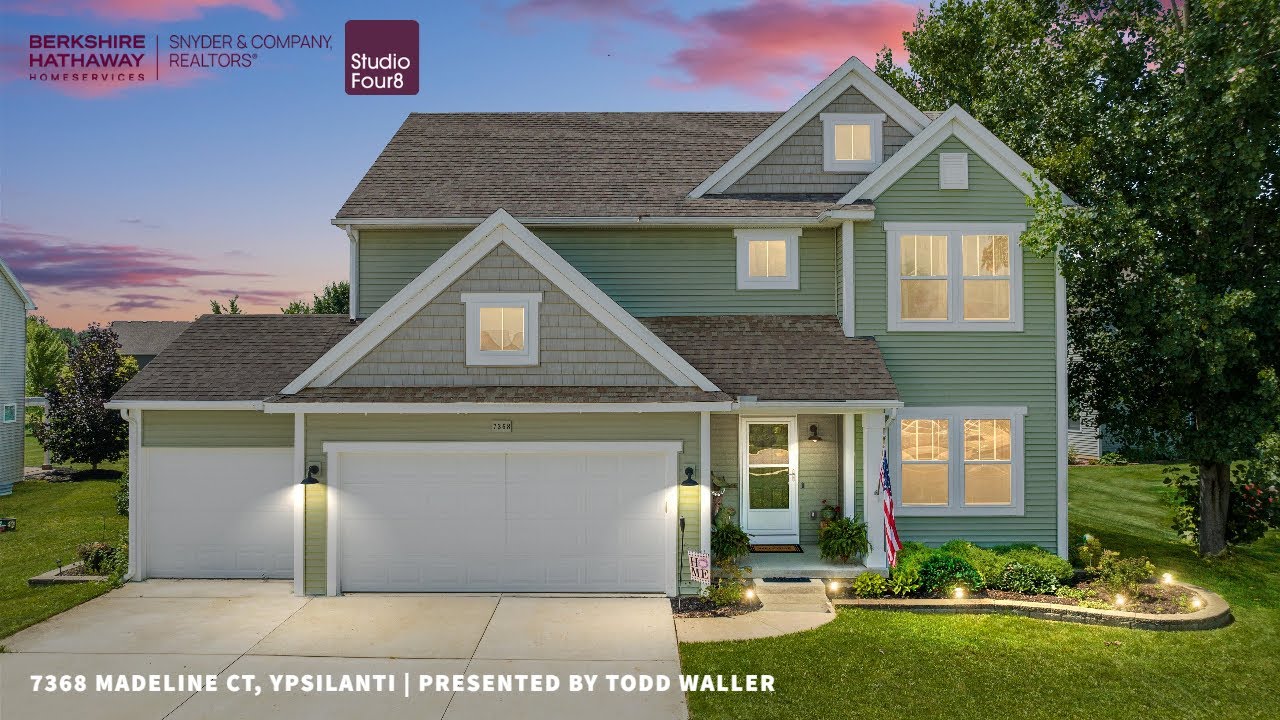Bellemeade Home For Sale 7368 Madeline Ct, Ypsilanti, MI 48197 YouTube
