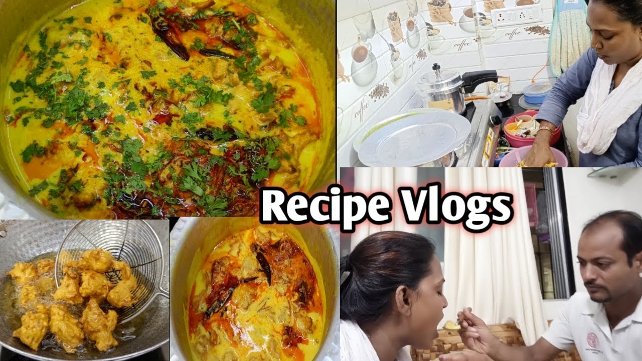 Summer Recipe | Kadhi pakoda Recipe | Bhajiya Kadi Recipe | Recipe Vlogs
