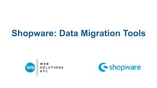 Shopware: Data Migration Tools