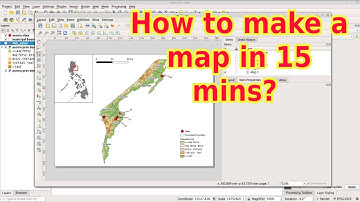 QGIS Part4 - How to create your first map in 15 mins
