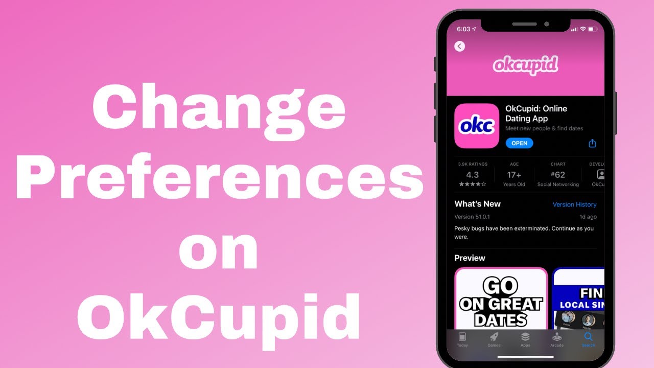 How Do I Change My Preferences On Okcupid?