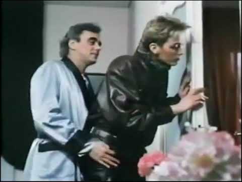 #vintage leather - Dominique Troyes in leather (1986)