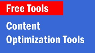 FREE Content Optimization Tools | Grammar Checker, Readability Checker, Word Counter