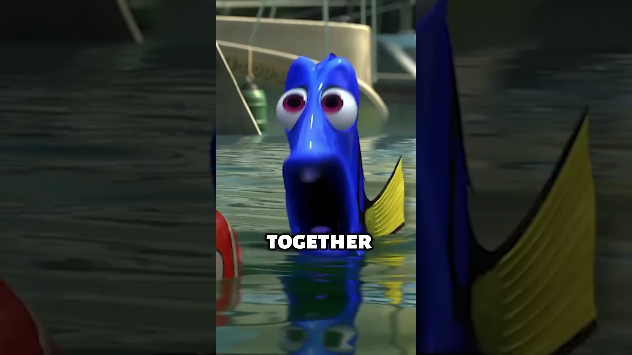 I doubt you noticed that in Finding Nemo