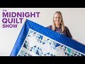 "Santorini" Triangle Strip Quilt | Midnight Quilt Show HOLIDAY SPECIAL with Angela Walters