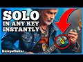 Play Guitar Solos In ANY key INSTANTLY