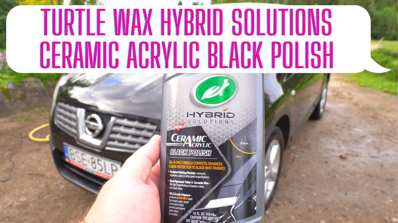 Turtle Wax 53447 Hybrid Solutions Ceramic Acrylic Black Spray Wax