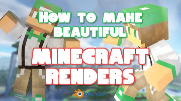 How To Render Your Minecraft Skin In Blender *EASY*