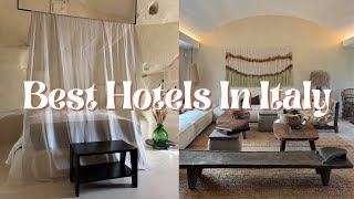4 BOUTIQUE HOTELS IN ITALY YOU CAN'T MISS