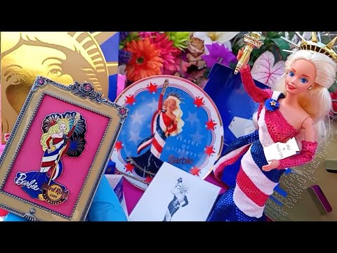バービー  アメリカンバービー　自由の女神　state of liberty Amazon.com: Barbie Statue of Liberty Limited Edition FAO