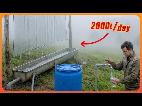 Stop Wasting Water! Turn Rain into Clean Water with a Rainwater Collector and Filtration System - Holic Creation