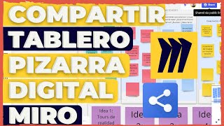 💥Cómo INVITAR PERSONAS a PARTICIPAR | COMPARTIR en el Software PIZARRA En Línea de MIRO ✅  🖥️ screenshot 5