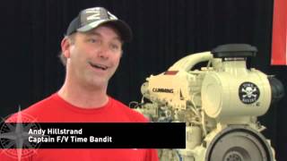 Captain Andy Hillstrand on Cummins Quantum Series Marine Engines