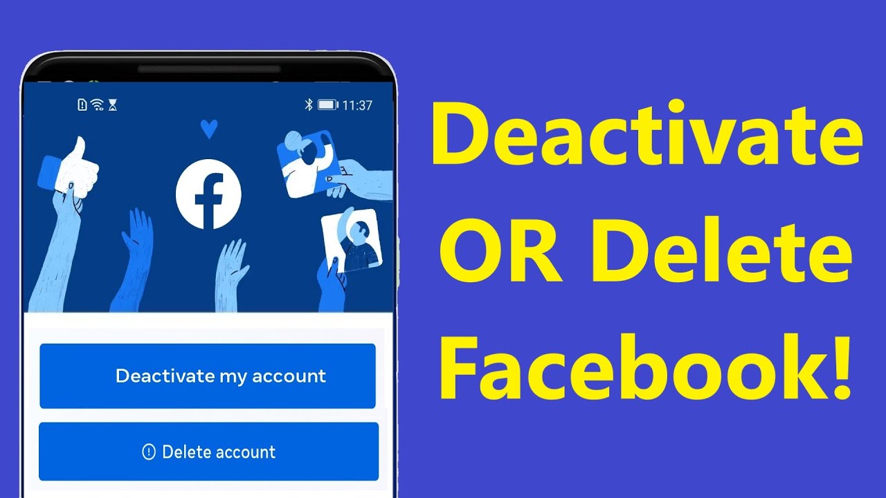 How to Deactivate or Delete Your Facebook Account 2023!! -Howtosolveit ...