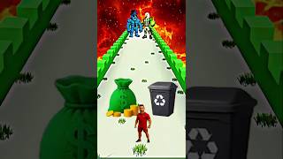 Who can win? Angel or boy #funny #superhero #puzzle #stumbleguys #gameplay #ronaldo #messi