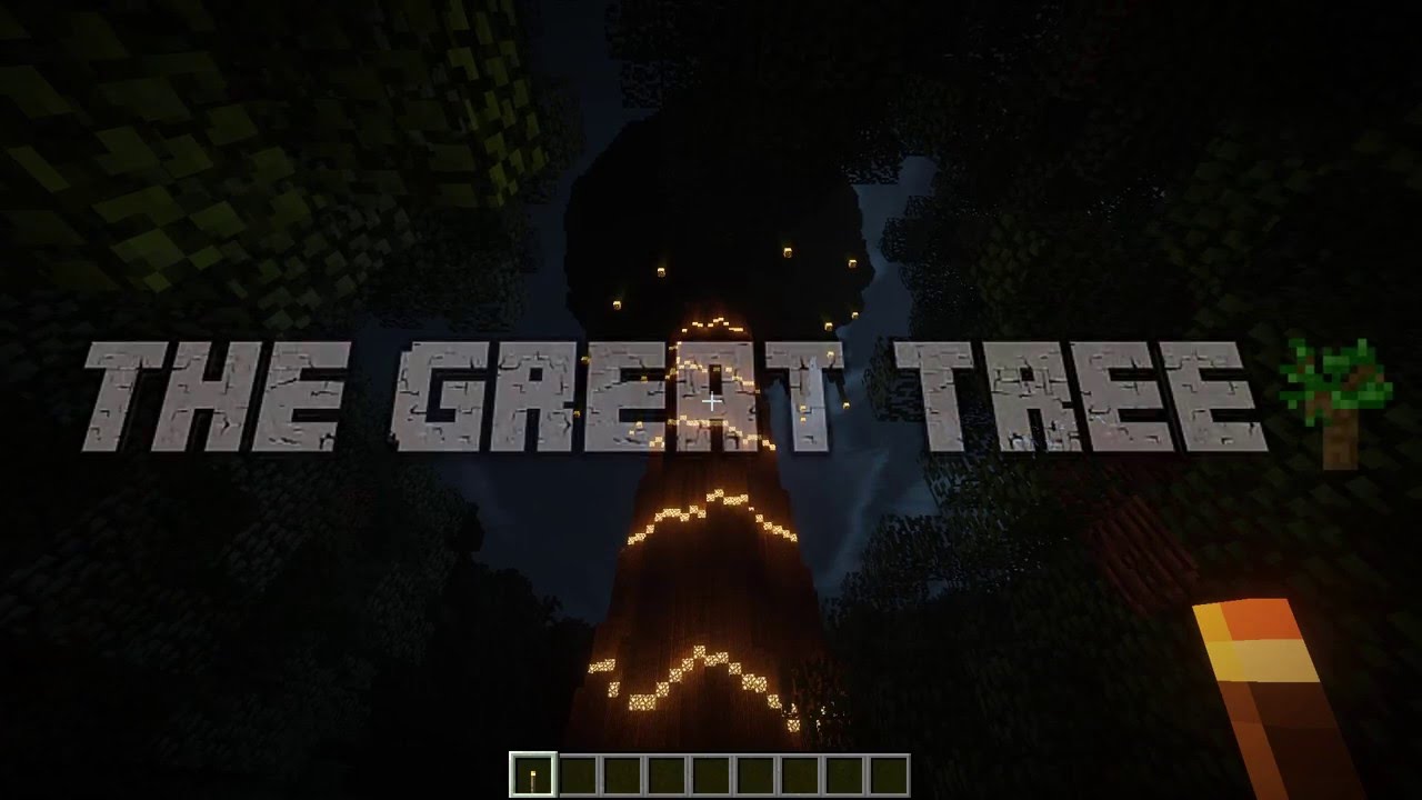 Minecraft | The Great Tree Parkour Map Trailer - YouTube